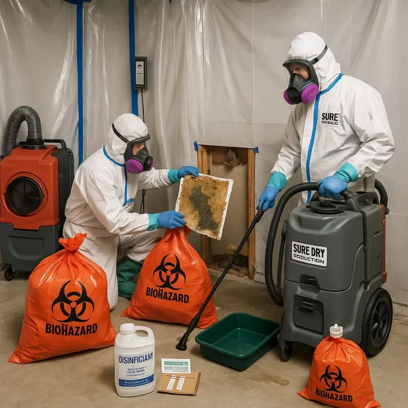 Contaminated Water Handling Protocols process in Glyndon, MN