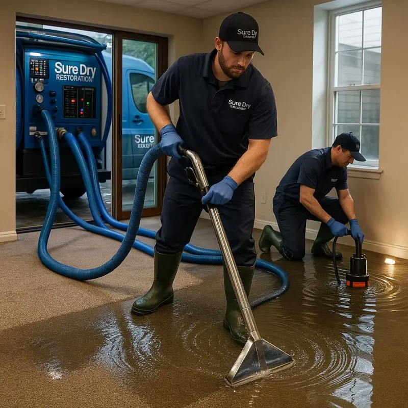 Water Extraction and Removal process in Glyndon, MN